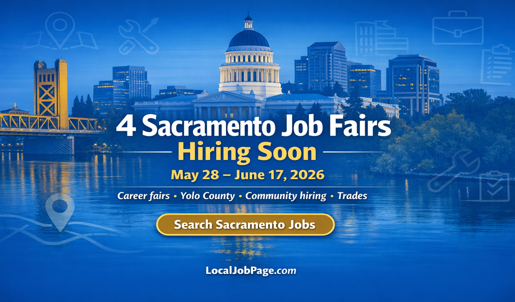 4 Sacramento Job Fairs & Hiring Events Coming Up in June 2026